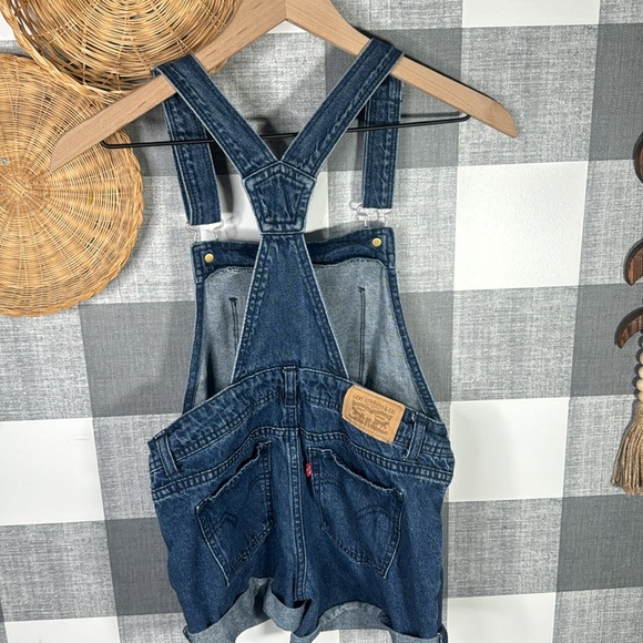 Levi’s Red & Blue overalls - Picture 4 of 7
